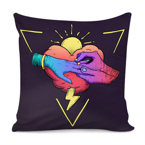 Creative Love Pattern Design Pillow Cover