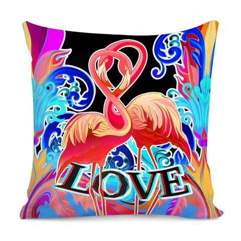 Image of Flamingo Pillow Cover