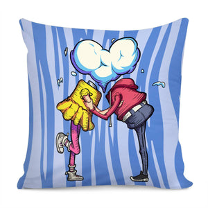 Creative Love Pattern Pillow Cover