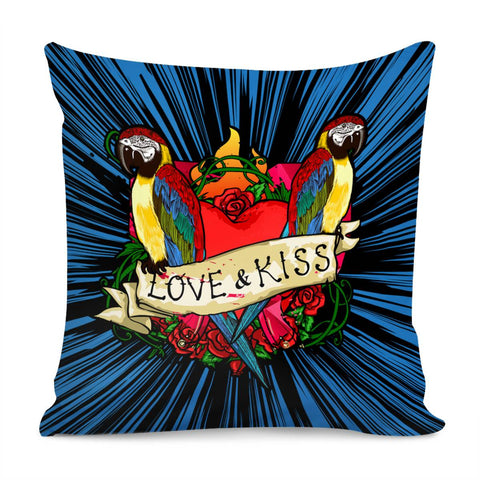 Image of Love&Kiss Pillow Cover