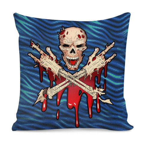 Image of Human Skeleton Pillow Cover