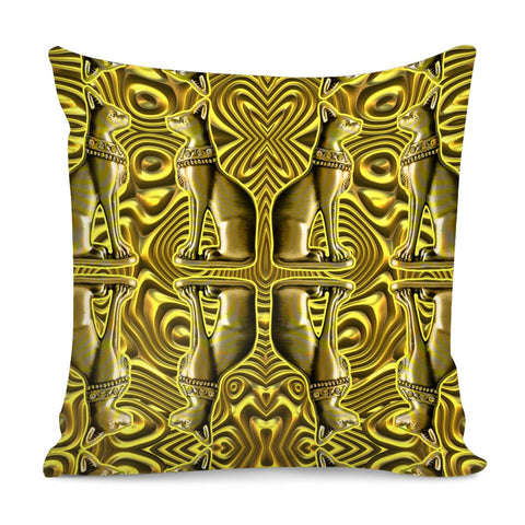 Image of Egyptian Cat Pillow Cover