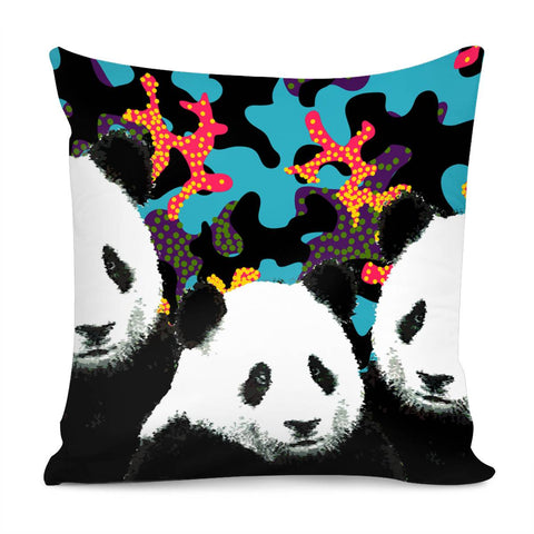 Image of Panda Pillow Cover