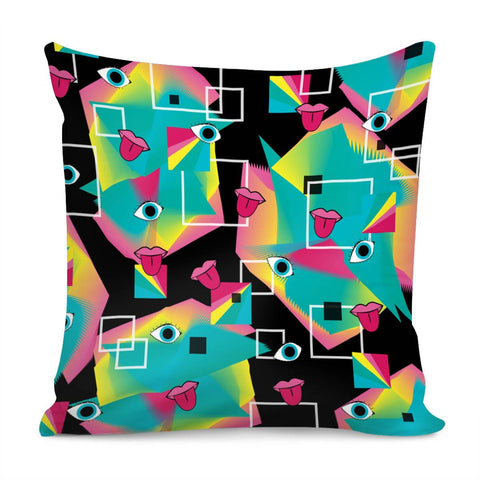 Image of Rainbow Pop Pillow Cover