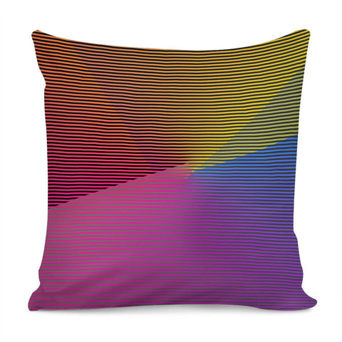 Image of Abstract Stripes Pillow Cover