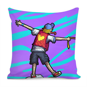 Graffiti Pillow Cover