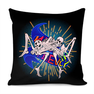 Skeleton Pillow Cover