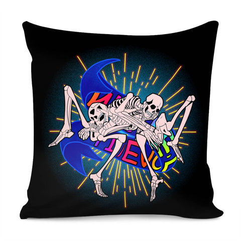 Image of Skeleton Pillow Cover