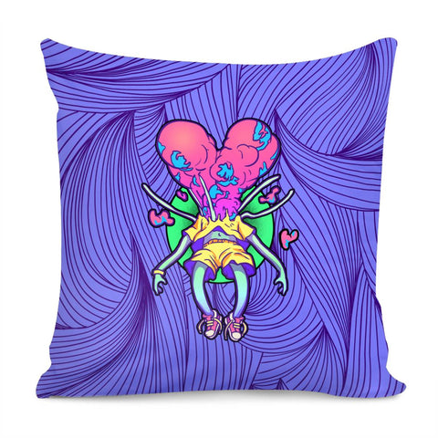 Image of Creative Love Illustration Pillow Cover