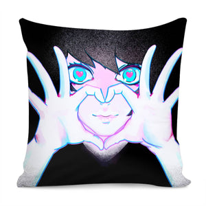 Love Graffiti Pillow Cover