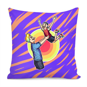 Father And Son Pillow Cover