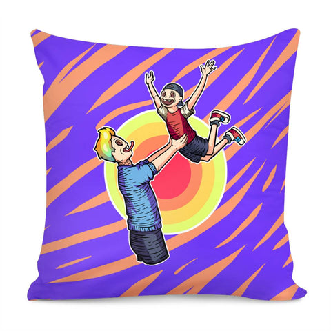 Image of Father And Son Pillow Cover