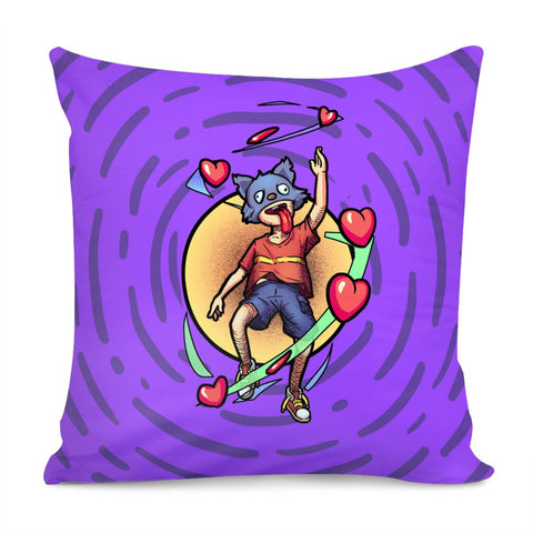 Image of Creative Love Illustration Pillow Cover