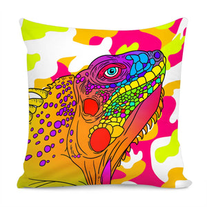 Chameleon Pillow Cover