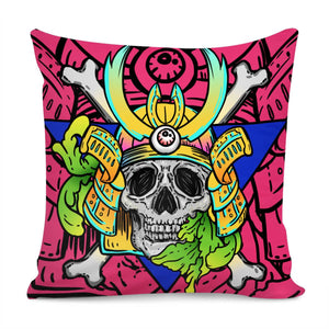 Skull Pillow Cover