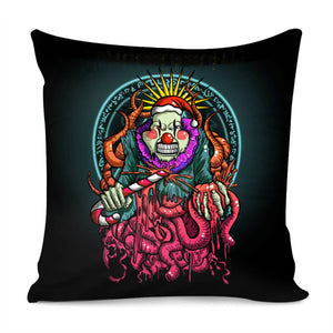 Clown Pillow Cover