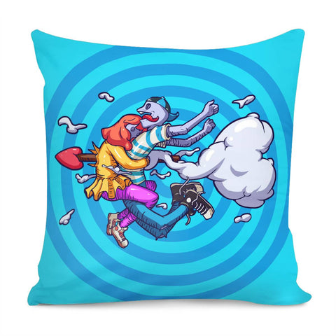 Image of Creative Love Illustration Pillow Cover