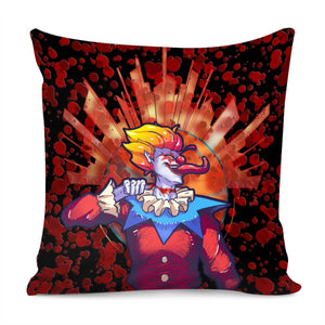 Clown Pillow Cover