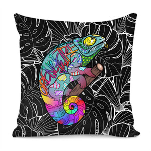 Chameleon Pillow Cover