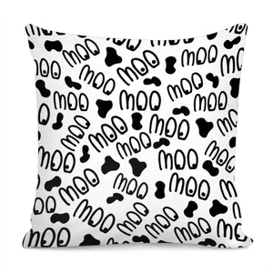 Moo! Pillow Cover