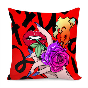 Rose Pillow Cover