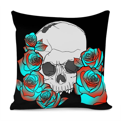 Image of Skull Pillow Cover