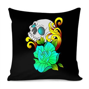 Skull Pillow Cover