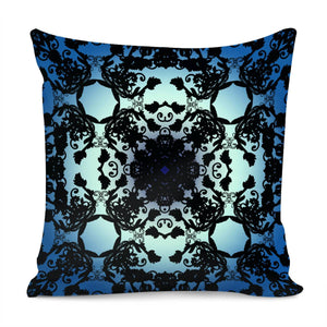 Blue Pillow Cover