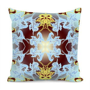 Blue Pillow Cover