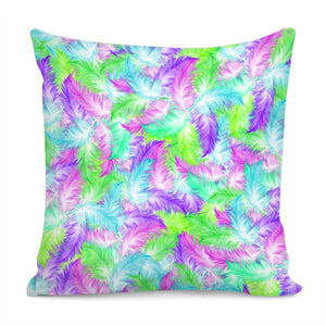 Tropical Feathers Pillow Cover