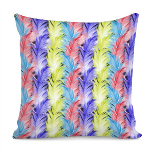 Feathery Stripes Pillow Cover