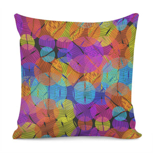 Print Circles Pillow Cover