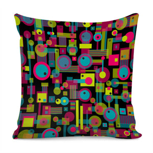 Shapes And Colours Pillow Cover