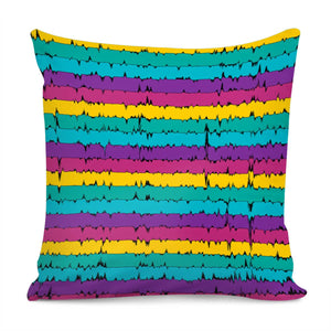 Rainbow Wavelenghts Pillow Cover