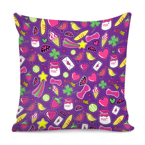 Love Sticker Pillow Cover