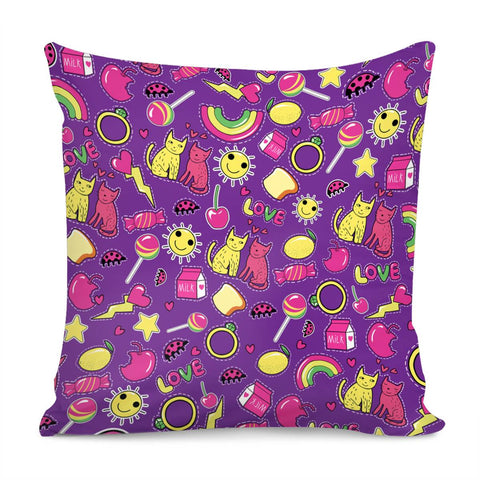 Image of Love Sticker Pillow Cover