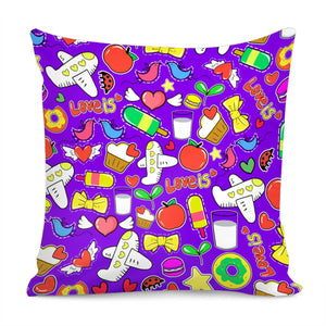 Love Sticker Pillow Cover