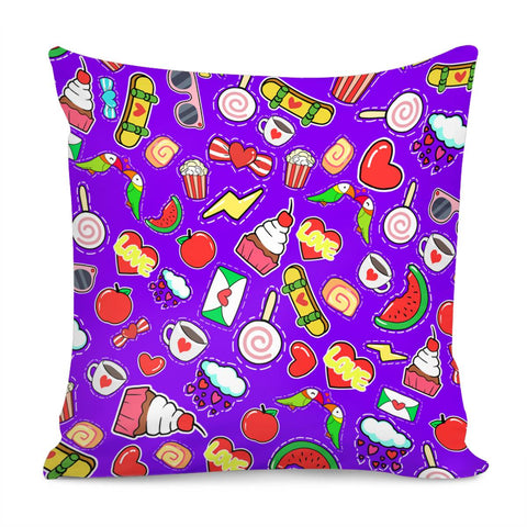 Image of Love Sticker Pillow Cover