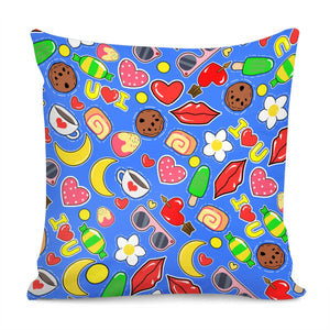 Love Sticker Pillow Cover