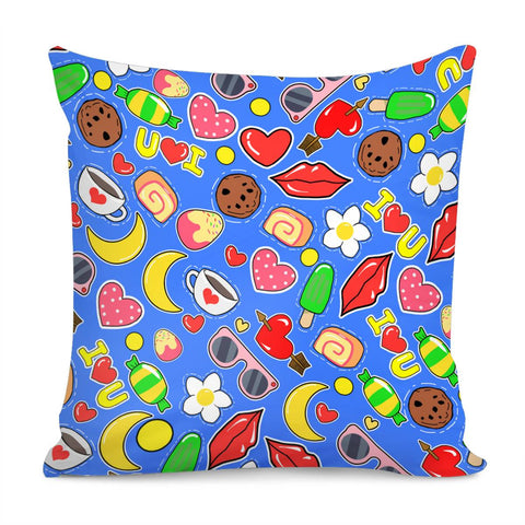 Image of Love Sticker Pillow Cover