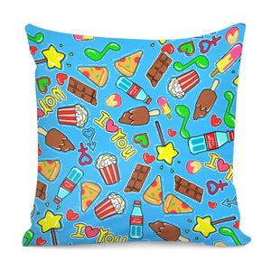 Love Sticker Pillow Cover