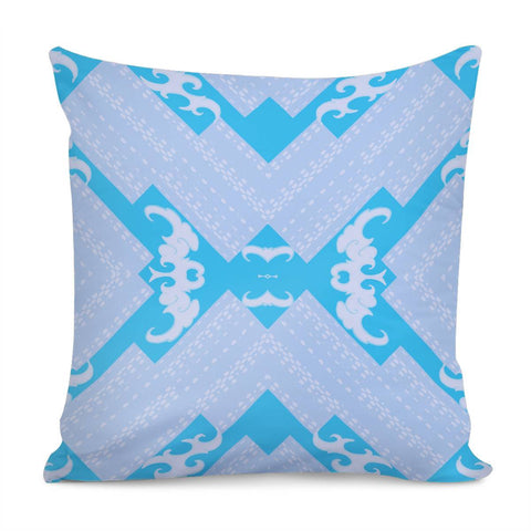 Image of Blue Pillow Cover