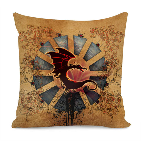 Image of Wonderful Dragon Pillow Cover