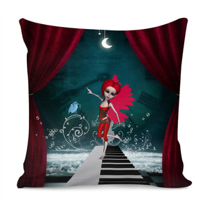 Dancing On A Piano Pillow Cover