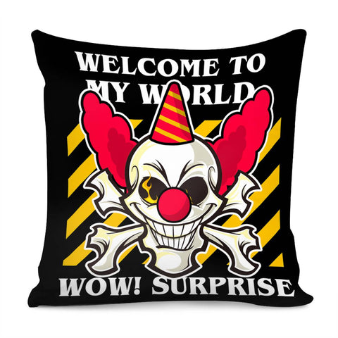 Image of Clown Pillow Cover