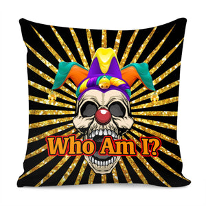 Clown Pillow Cover