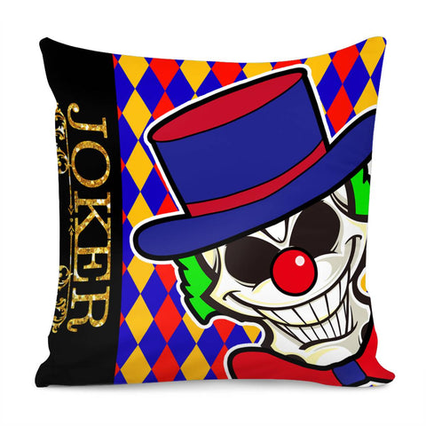 Image of Clown Pillow Cover