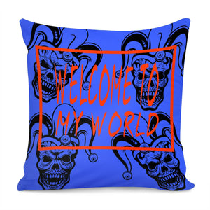 Clown And Cockroach Pillow Cover