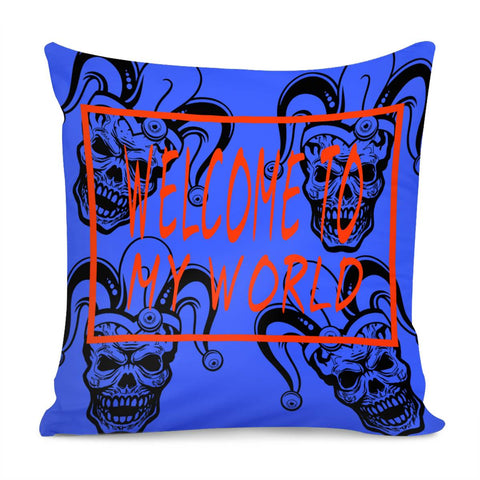 Image of Clown And Cockroach Pillow Cover