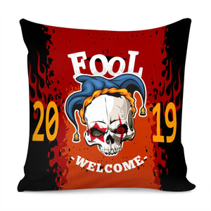 Clown Pillow Cover